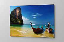 Obraz Rybárske člny na ostrove zs1316